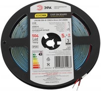 Светодиодная лента ЭРА LRCOB5048 10W/m 8mm 24V 6500K 3year белая, 5 м Б0053967