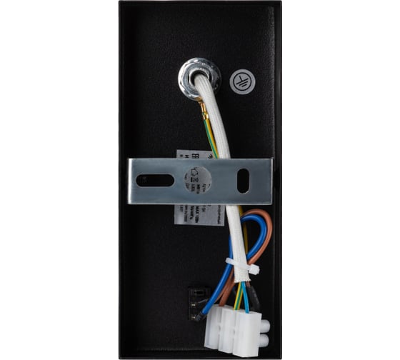 Настенный светильник ЭРА WL19 BK GU10, MR16, IP20, черный Б0056360
