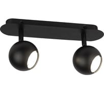 Настенно-потолочный светильник ЭРА спот OL362 BK MR16, GU10, IP20, черный Б0056370