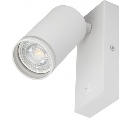 Настенный светильник ЭРА WL19 WH GU10, MR16, IP20, белый Б0056361