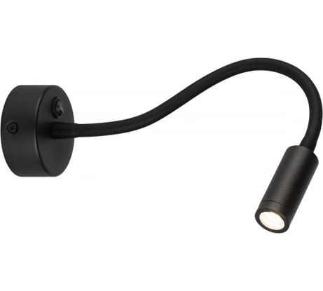 Настенный светильник ЭРА WL 33 BK 3Вт, IP20, черный Б0056391