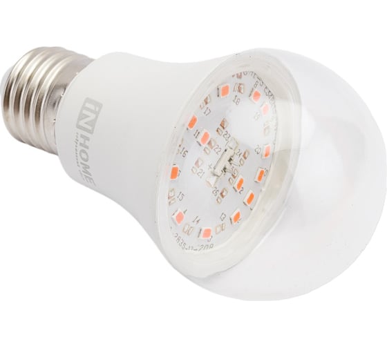 Светодиодная лампа IN HOME LED-A60-FITO 15Вт 230В Е27 4690612036502