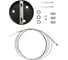 Подвесной светильник LED ЭРА Geometria Quadro SPO161B40K060 60Вт, 4000К, 5500Лм, IP40, 600х600х80, черный, драйвер Б0058891 6