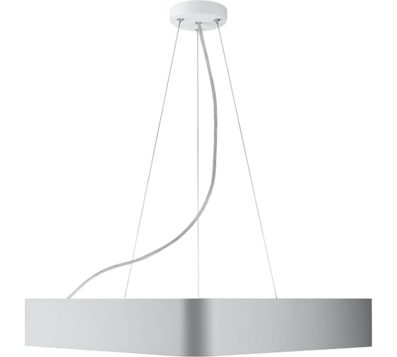 Подвесной светильник LED ЭРА Geometria Delta SPO153W40K030 30Вт, 4000К, 2100Лм, IP40, 600х80, белый, драйвер Б0058872