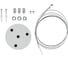 Подвесной светильник LED ЭРА Geometria Delta SPO153W40K030 30Вт, 4000К, 2100Лм, IP40, 600х80, белый, драйвер Б0058872 9