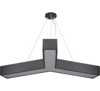 Подвесной светильник LED ЭРА Geometria Igrek SPO143B40K056 56Вт, 4000K 3700Лм, IP40, 900х80, черный, драйвер Б0058887