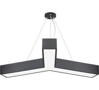 Подвесной светильник LED ЭРА Geometria Igrek SPO144B40K066 66Вт, 4000К, 4000Лм, IP40, 1200х80, черный, драйвер Б0058889