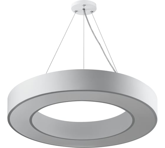 Подвесной светильник LED ЭРА Geometria Ring SPO133W40K045 45Вт, 4000K 3200Лм, IP40, 600х80, белый, драйвер Б0058904