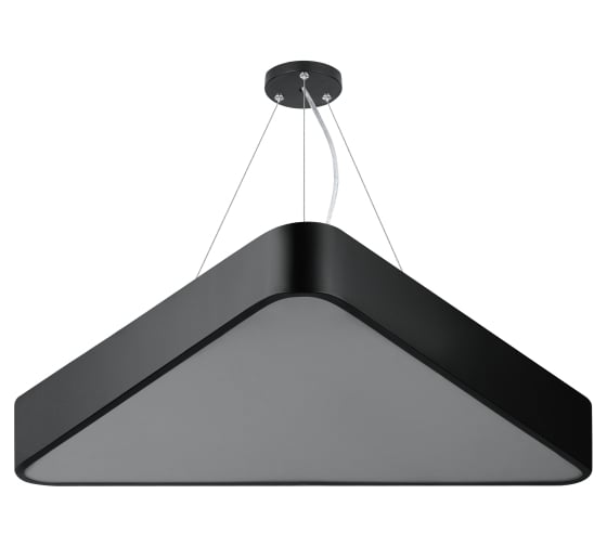 Подвесной светильник LED ЭРА Geometria Delta SPO151B40K030 30Вт, 4000К, IP40, черный, драйвер внутри Б0058867
