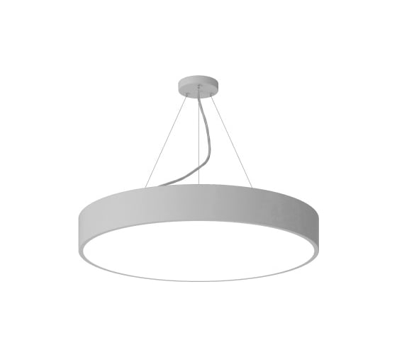 Подвесной светильник LED ЭРА Geometria Ring SPO131W40K045 45Вт, 4000K 4000Лм, IP40, 600х80, белый, драйвер Б0058900