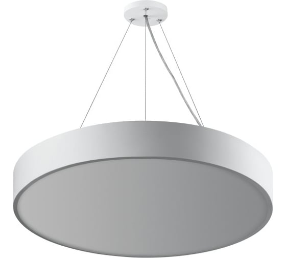 Подвесной светильник LED ЭРА Geometria Ring SPO131W40K045 45Вт, 4000K 4000Лм, IP40, 600х80, белый, драйвер Б0058900