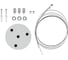 Подвесной светильник LED ЭРА Geometria Ring SPO131W40K045 45Вт, 4000K 4000Лм, IP40, 600х80, белый, драйвер Б0058900 4