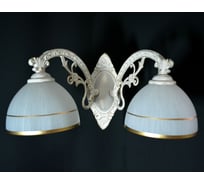 Настенный светильник Мелодия Света P6687-2W WT+GD 000019594