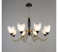 Подвесная люстра Мелодия Света PL6550-8 CP+BK 000060426