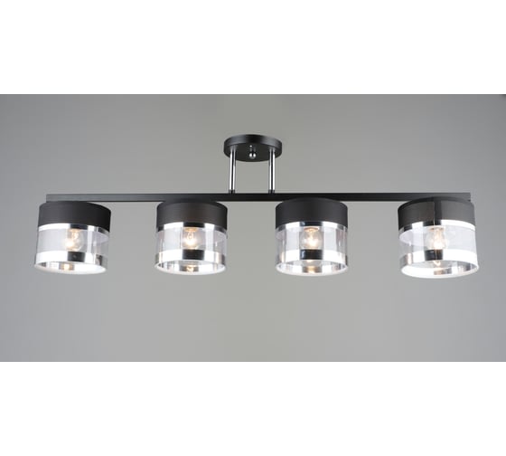 Потолочная люстра Мелодия Света SL7996-4 BK+CR 000060451 1