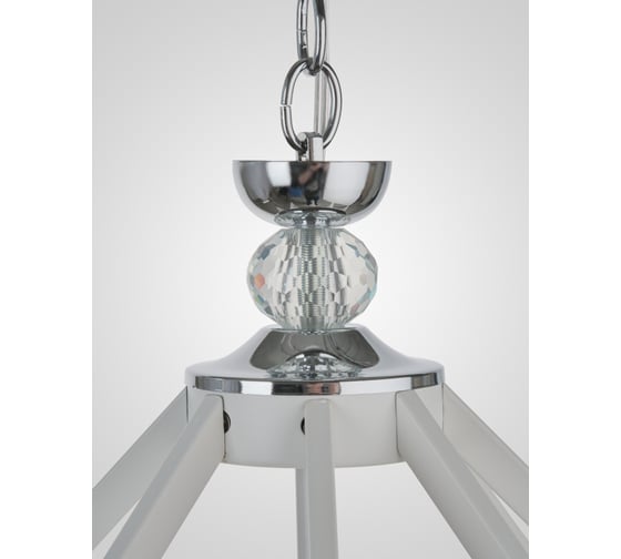Подвесная люстра Мелодия Света PL2061-8 WT+CR 000060432