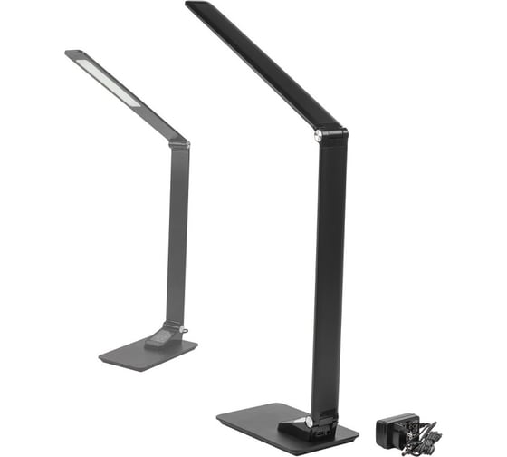 Настольный светодиодный светильник FORCEKRAFT 220в (черный) fk-dea4003 54589