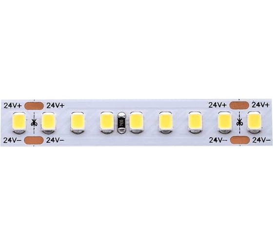 Светодиодная лента DesignLed DSG 2835 W 168L-V24-IP33, 6000 K, 840 LED, 17W/m, 5000*10*2 mm DSG2168-24-W-33