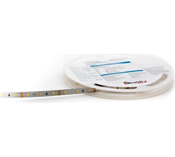 Светодиодная лента DesignLed DSG 2835 NW 60L-V12-IP33, 4000 K, 300 LED, 7,2W/m, LUX DSG260-12-NW-33