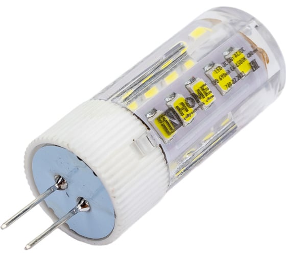 Светодиодная лампа IN HOME LED-JC 5Вт 12В G4 6500К 480Лм 4690612036106