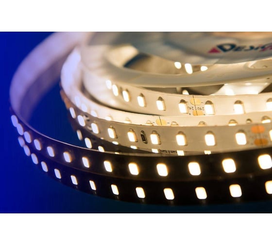 Светодиодная лента DesignLed DSG 2835 DW 98L-V24-IP33, 4000 K, 490 LED, 10W/m, LUX DSG298-24-NW-33