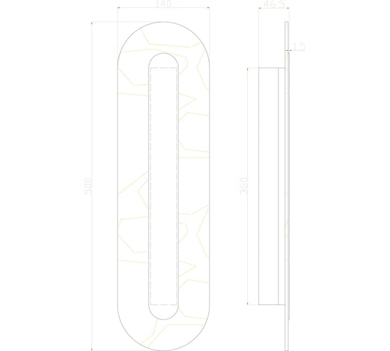 Настенный светильник ARTE LAMP michael A2136AP-1PB