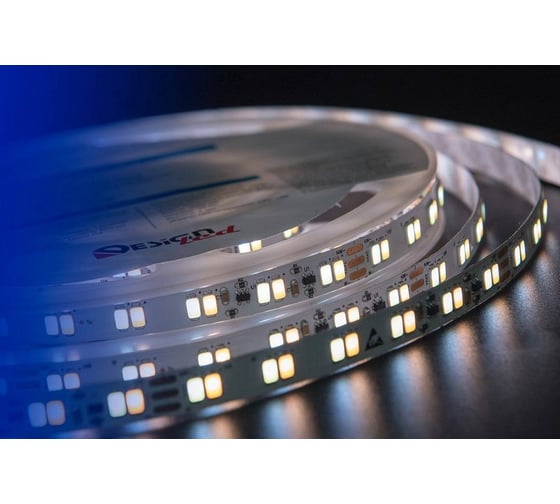 Светодиодная лента DesignLed DSG 5730 WW+W 120L-V24-IP33, 2700+6000 K, 600 LED, 26,8W/m, 5000*10*2 mm DSG7120-24-W+WW-33