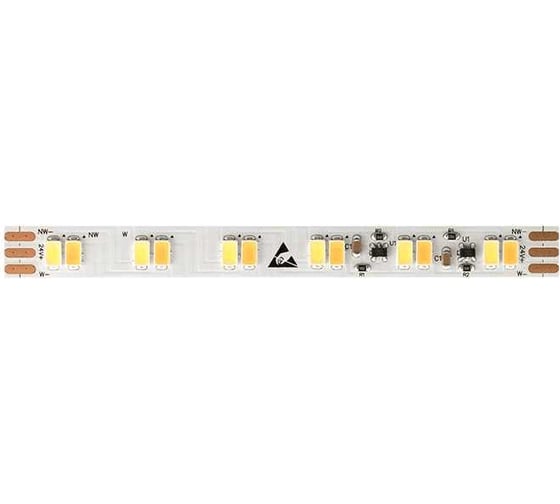 Светодиодная лента DesignLed DSG 5730 WW+W 120L-V24-IP33, 2700+6000 K, 600 LED, 26,8W/m, 5000*10*2 mm DSG7120-24-W+WW-33