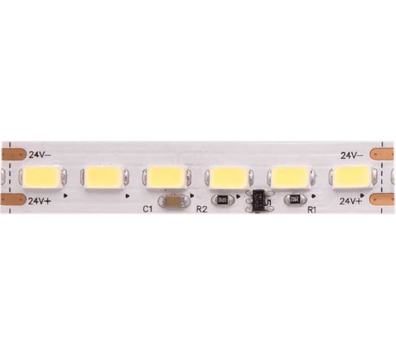 Светодиодная лента DesignLed DSG 5730 W 120L-V24-IP33, 6000 K, 600 LED, 26,8W/m, 5000*15*2 mm DSG7120-24-W-33