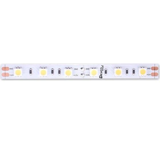 Светодиодная лента DesignLed DSG 5050 WW 60L-V12-IP33, 2700 K, 300 LED, 14.4W/m, LUX DSG560-12-WW-33