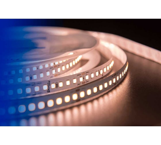 Светодиодная лента DesignLed DSG 2835 WW 168L-V24-IP33, 2700 K, 840 LED, 17W/m, 5000*10*2 mm DSG2168-24-WW-33