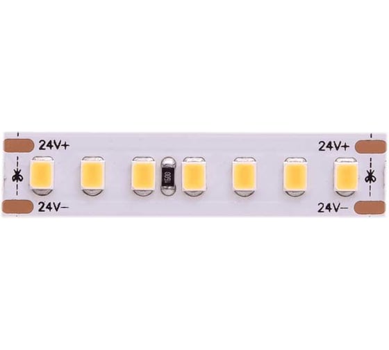 Светодиодная лента DesignLed DSG 2835 WW 168L-V24-IP33, 2700 K, 840 LED, 17W/m, 5000*10*2 mm DSG2168-24-WW-33