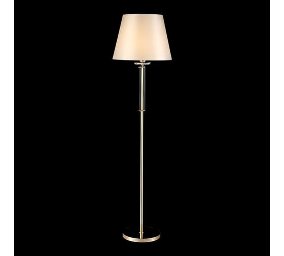 Торшер Crystal lux Nicolas PT1 Gold/White