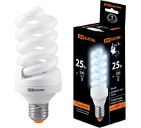 Энергосберегающая лампа TDM ELECTRIC КЛЛ-FS-25 Вт-4000 К–Е27 (60x141 мм) SQ0323-0019