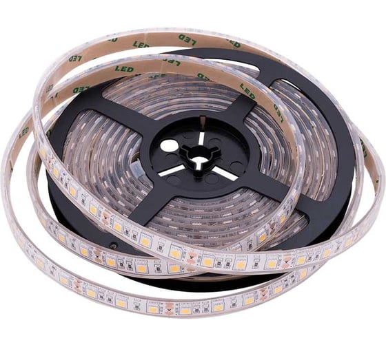 Светодиодная лента SWG 14,4 Вт/м SMD5050, IP68, Теплый, 12В, 3М SWG560-12-14.4-WW-68-M