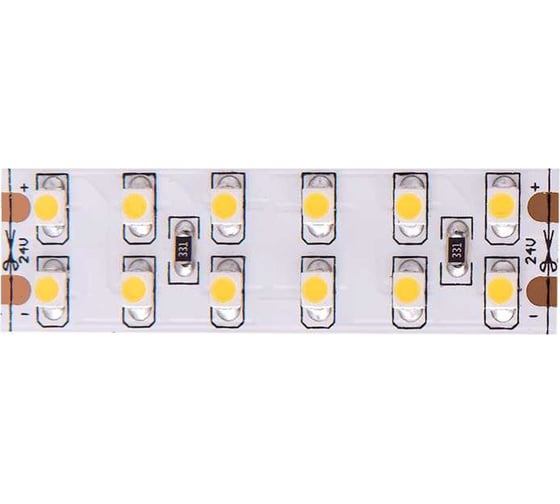 Светодиодная лента SWG 19,2 Вт/м SMD3528, 24В, IP20, Холодный, 3М SWG3240-24-19.2-W-M 1
