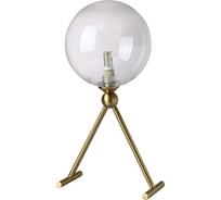 Настольная лампа Crystal lux Andres LG1 Bronze/Transparente