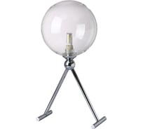 Настольная лампа Crystal lux Fabricio LG1 Chrome/Transparente