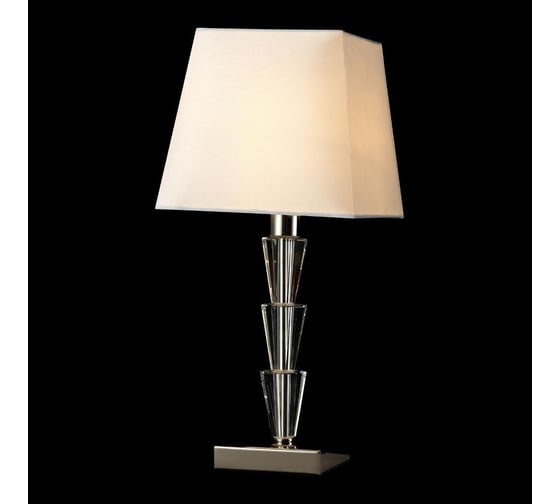 Настольная лампа Crystal lux Marsela LG1 Nickel