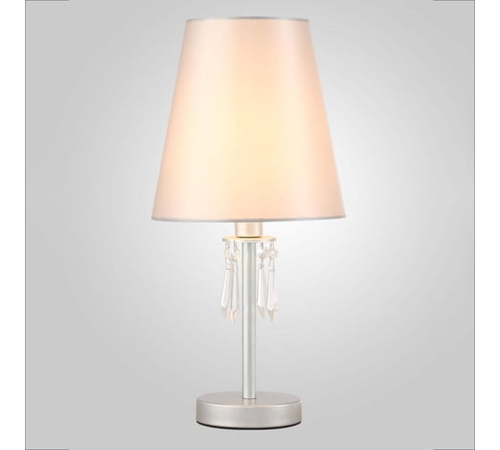 Настольная лампа Crystal lux Renata LG1 Silver
