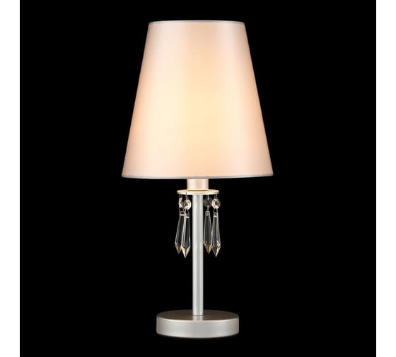 Настольная лампа Crystal lux Renata LG1 Silver