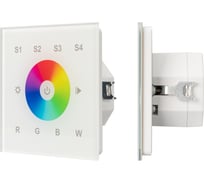 Сенсорная панель INTELLIGENT ARLIGHT DALI-901-11-4G-RGBW-DT8-IN White IARL, IP20 Пластик 1шт 037202