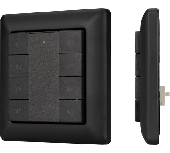 Панель INTELLIGENT ARLIGHT DALI-223-1G-8SC-IN-BLACK 1шт 029244 1