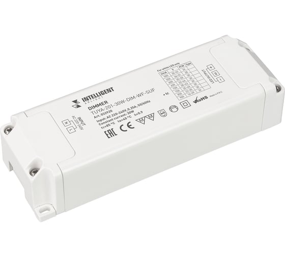 Диммер INTELLIGENT ARLIGHT TUYA-201-30W-DIM-WF-SUF 1шт 032920 1