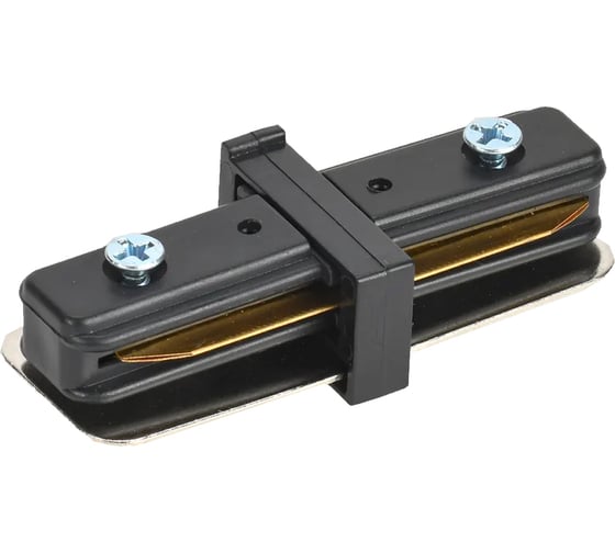 Прямой внутренний соединитель для однофазного шинопровода IEK Lighting черный LT-SO0D-SPV-1-K02 1