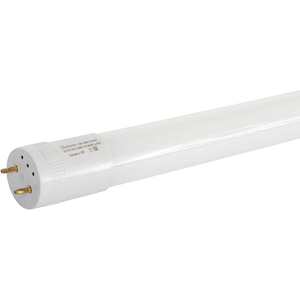 Светодиодная линейная лампа GLANZEN T8 0.6 м LED-6500-10-G13 КА ...