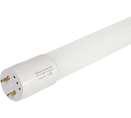 Светодиодная линейная лампа GLANZEN T8 1.2 м LED-6500-18-G13 КА-00008628