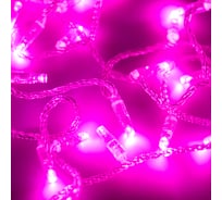 Светодиодная гирлянда Ardecoled ARD-STRING-CLASSIC-10000-CLEAR-100LED-FLASH PINK 025792