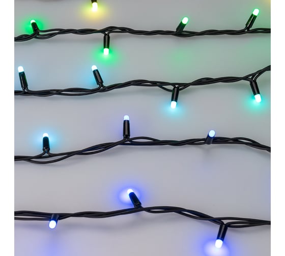 Светодиодная гирлянда Ardecoled ARD-STRING-PRO-10000-BLACK-95LED-MILK-LIVE RGBW-DMX, 031755