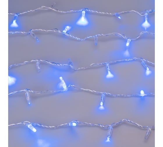 Светодиодная гирлянда Ardecoled ARD-STRING-CLASSIC-1000-CLEAR-100LED-PULSE Blue 031641